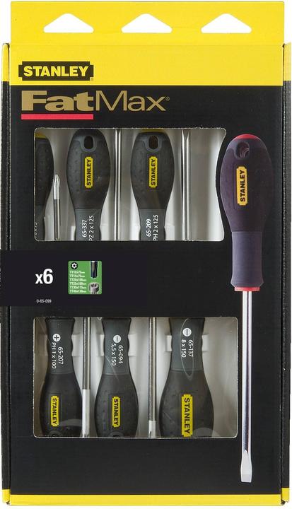Actual product image Stanley Screwdriver set FatMax 6 pcs. (Pin-torx)