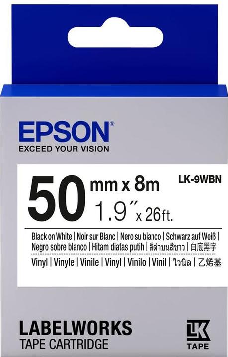 Epson LK-9WBN (5 cm, Weiss)