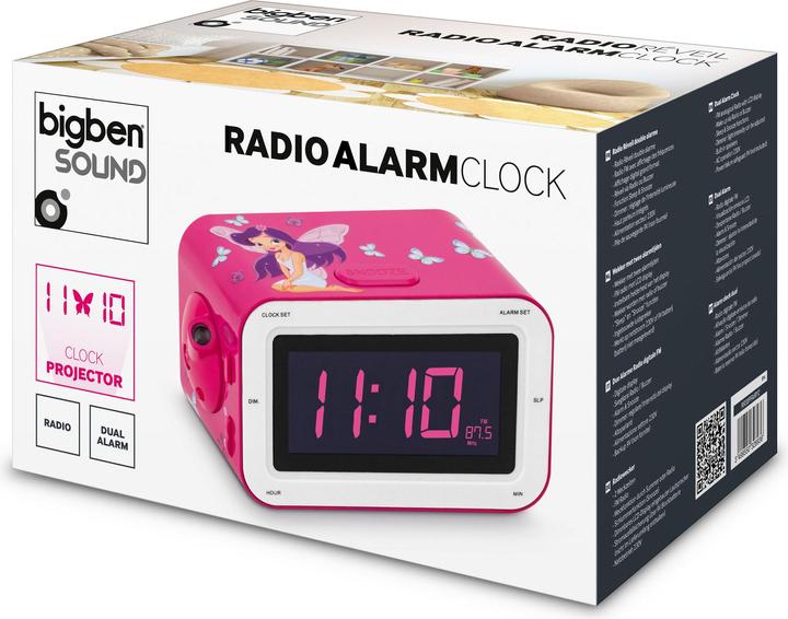 Productafbeelding Bigben Connected Radio-Réveil Projecteur "Fairy"