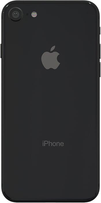Actual product image natelo.ch iPhone 8 (256 GB, Space grey, 4.70", 12 Mpx, Single SIM, A / Like new)