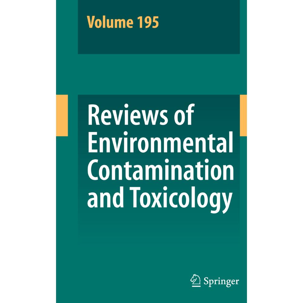 Reviews of Environmental Contamination and Toxicology 195, Fachbücher von David M. Whitacre