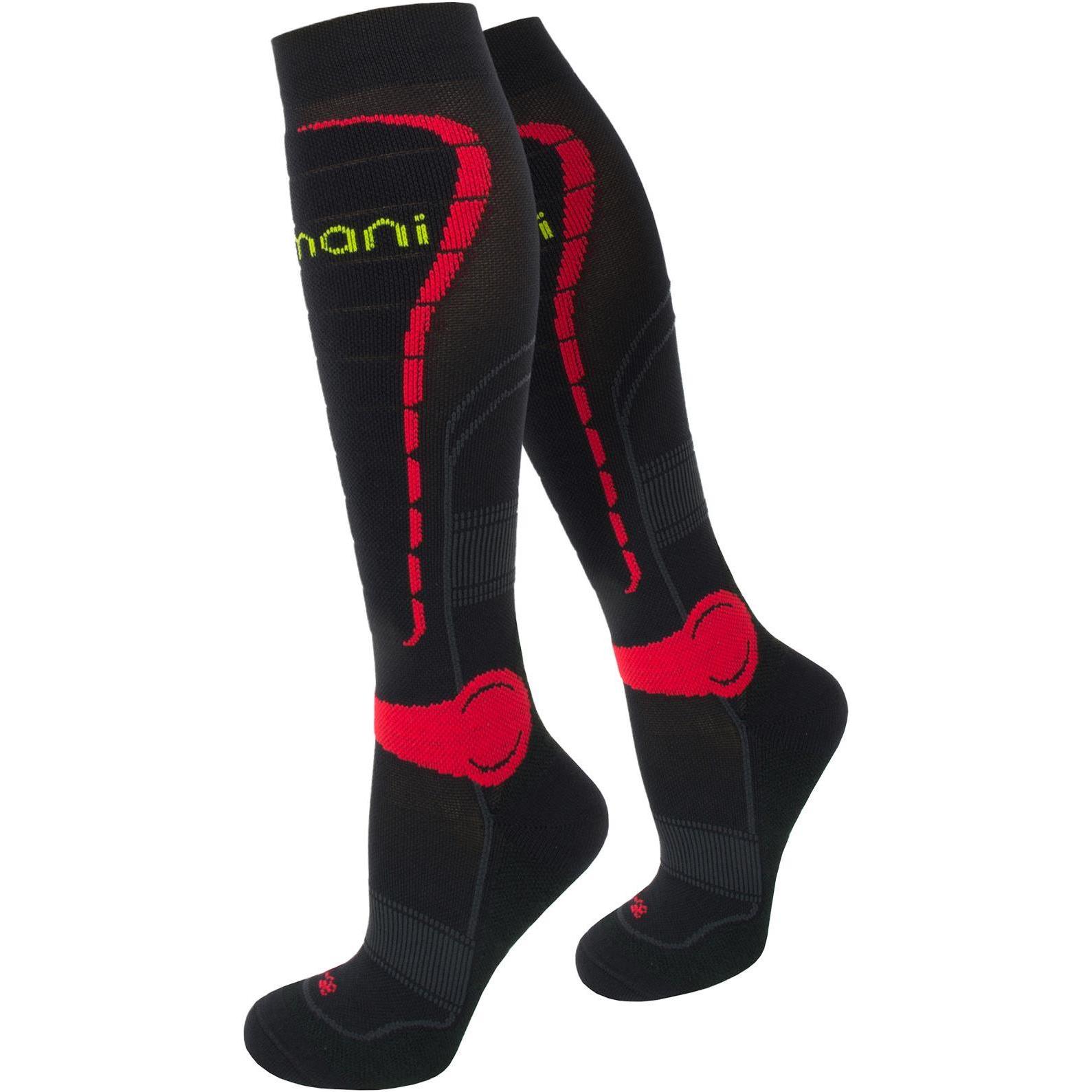 Normani, Herren, Socken, Kompressionskniestrümpfe Style, Schwarz, (Einzelpack, 43 - 46)