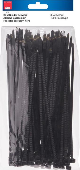 Actual product image Max Hauri Cable ties (Plastic cable ties, 150 mm, 100 pcs.)