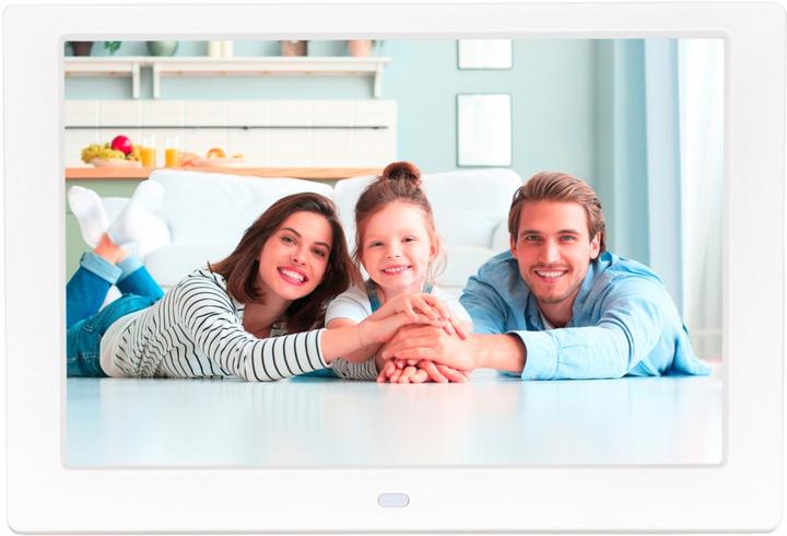 Actual product image Sencor SDF 1081 WH Digitaler Foto Rahmen (10.10", 1366 x 768 pixels)