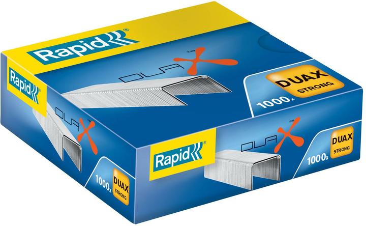 Actual product image Rapid Staples Duax, galvanised (1000x)