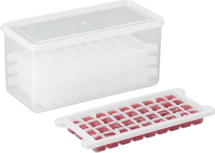 Relaxdays 7pcs. ice cube mould set