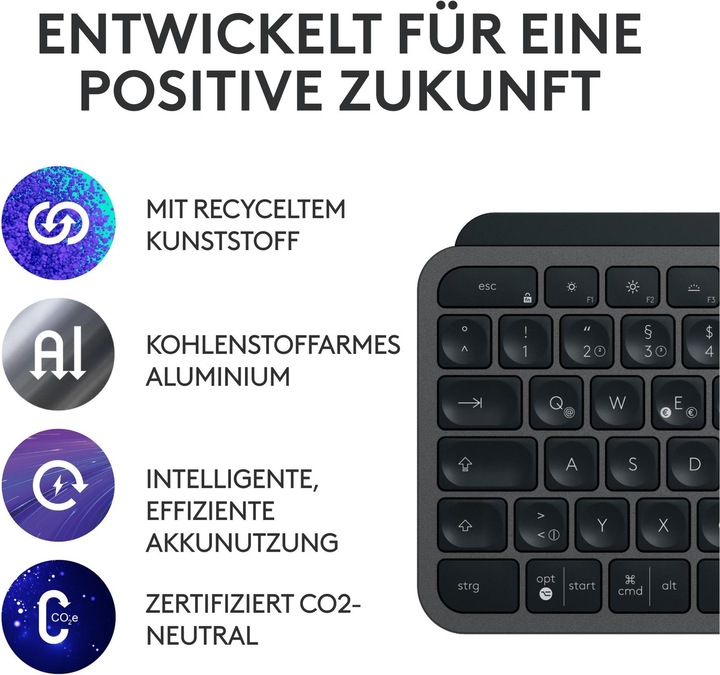 Image du produit Logitech MX Keys S Combo (CH, Sans fil)
