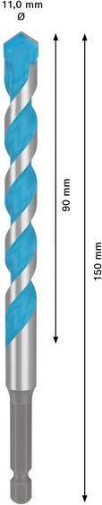 Produktbild Bosch Professional Zubehör Expert HEX-9 Multi Construction Bohrer (11.0 mm)