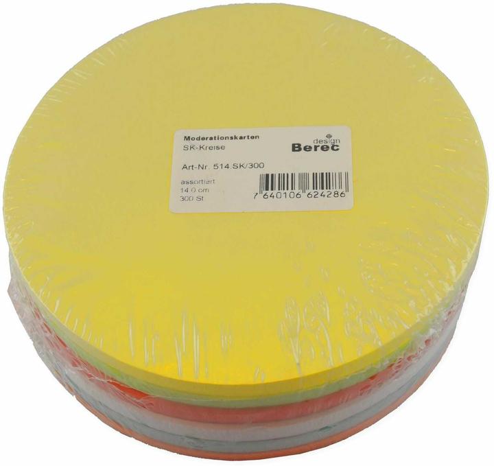 Produktbild Berec Selbstklebende Moderationskarten