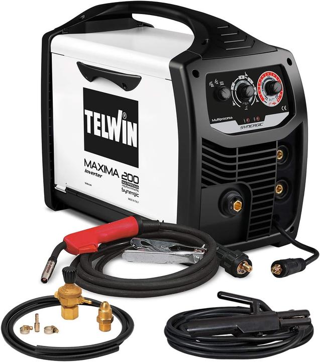 Image du produit Telwin Maxima 200 Synergic Ready Pack Microprocessor Gestuurde Lasser