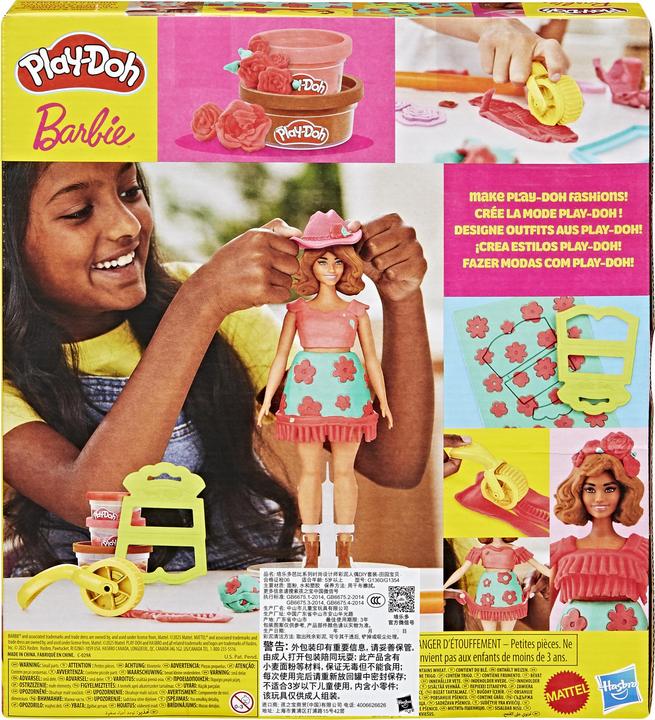 Produktbild Play-Doh Pd Barbie Florals And Fringe