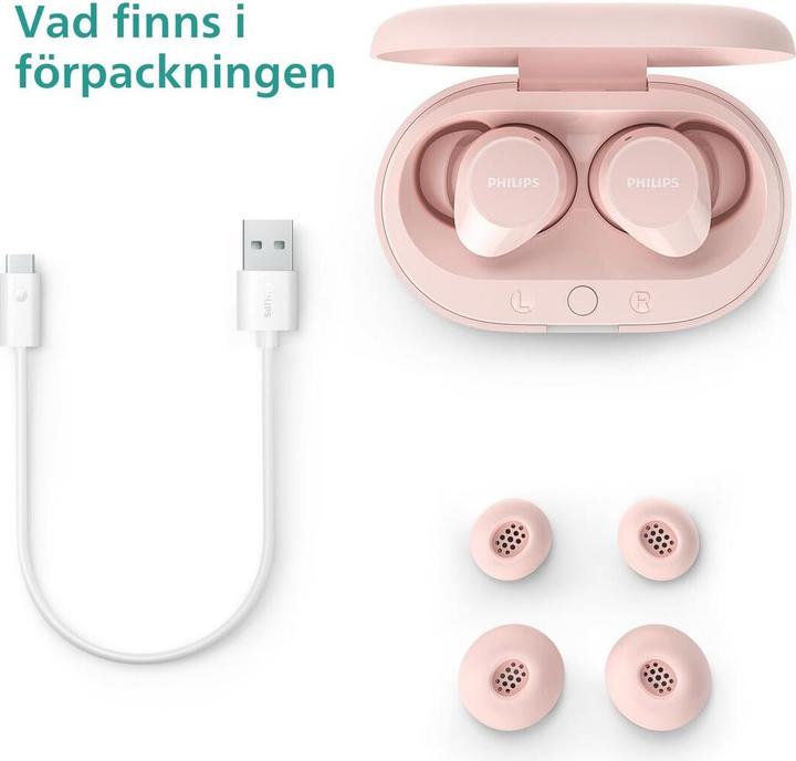 Actual product image Philips TAT1209PK/00 (No noise cancellation, 6 h, Wireless)