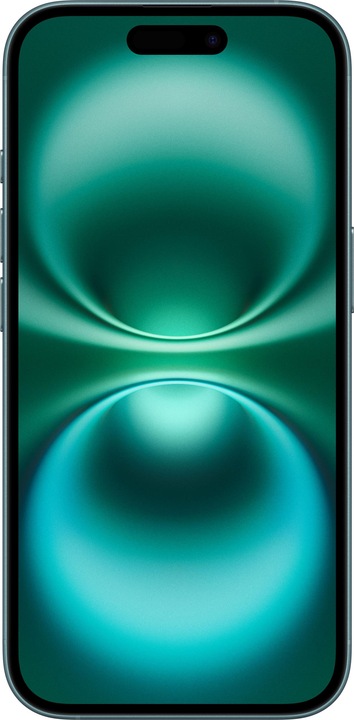 Produktbild Apple iPhone 16 (256 GB, Teal, 6.10", SIM + eSIM, 48 Mpx, 5G)