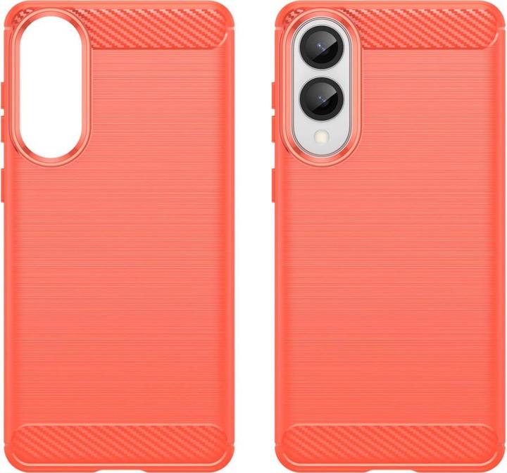 Produktbild Cover-Discount Galaxy S25 Edge - Metall Carbon Look Hülle (Samsung Galaxy S25 Edge)