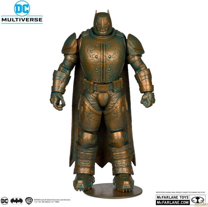 Actual product image McFarlane DC Multiverse Action Figure Armored Batman (Batman: The Dark Knight Returns) Patina Edition (Gold La