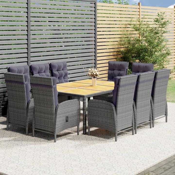 Image du produit vidaXL Garten Essgruppe (200 x 150 x 75 cm)