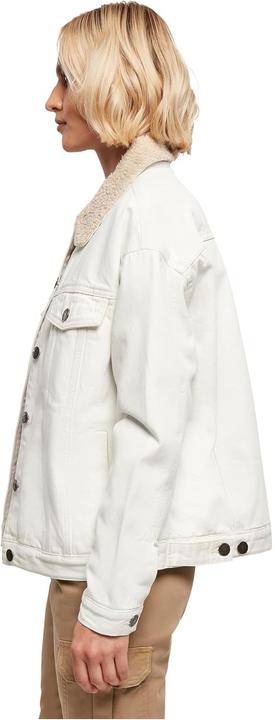 Actual product image Urban Classics Ladies Oversized Sherpa Denim Jacket - 19395 (M)