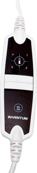 Produktbild Inventum HN139G - Elektrische onderdeken - 1 persoons - 150 x 80 cm - Timer - Fleece (HN139G) (150 x 80 cm)