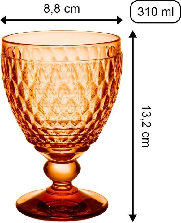 Actual product image Villeroy & Boch Red Wine Glasses Boston Coloured (31 cl, 4 Glasses, Red wine glasses)
