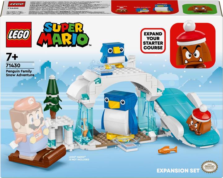 Productafbeelding LEGO 71430 Sneeuwavontuur met de familie pinguïn - uitbreidingsset (71430, LEGO Super Mario)