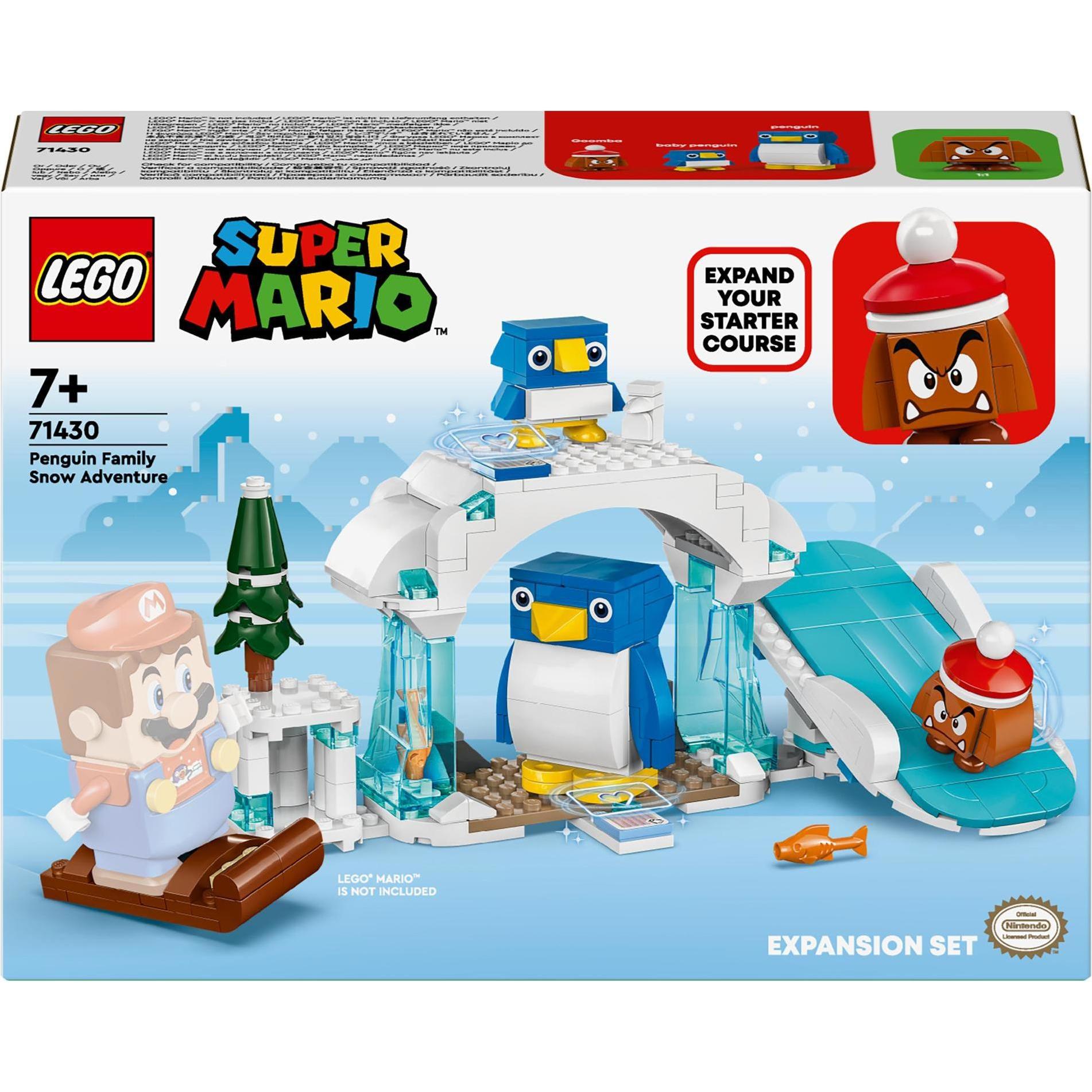 LEGO Schneeabenteuer mit Familie Pinguin - Erweiterungsset (71430, LEGO Super Mario)