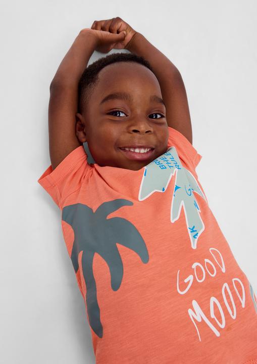 Produktbild S.Oliver T-Shirt Baumwollshirt mit Print (92)
