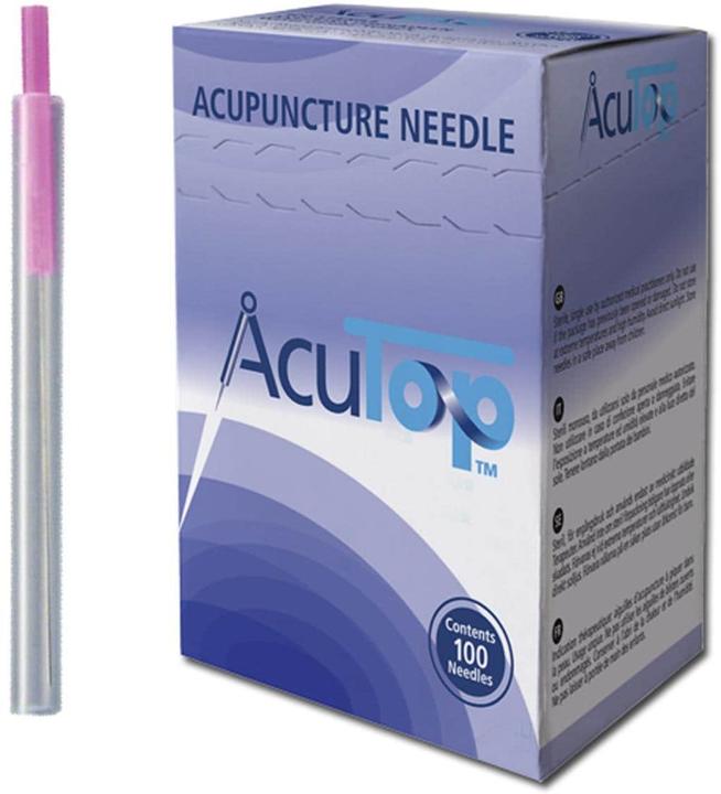 Image du produit AcuTop Aiguilles d'acupuncture type PJ 0.20 x 30 mm, boîte de 100 pièces