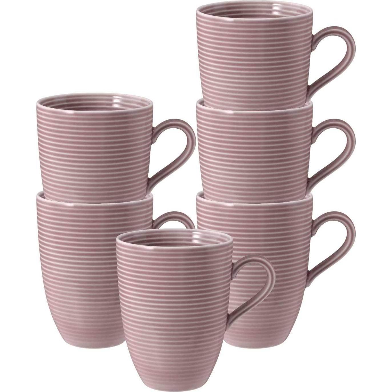 Seltmann, Tasse, Beat Color Glaze Kaffeebecher (350 ml, 6 x)