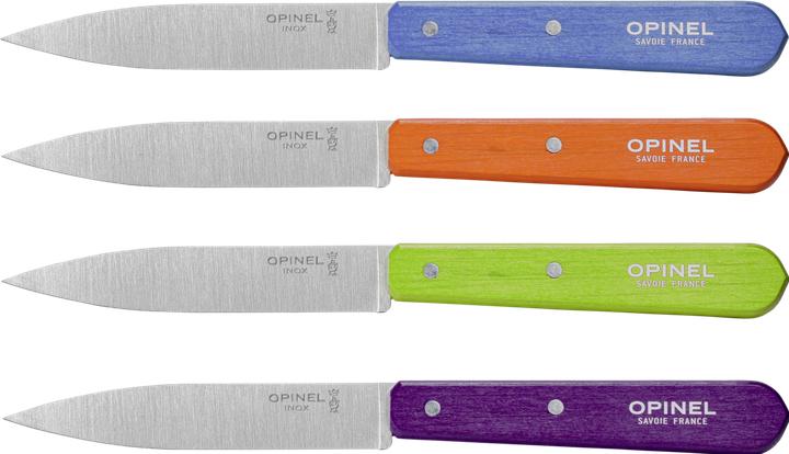 Actual product image Opinel No 112 Kitchen knife SWEET POP, 4 pieces (9.50 cm)