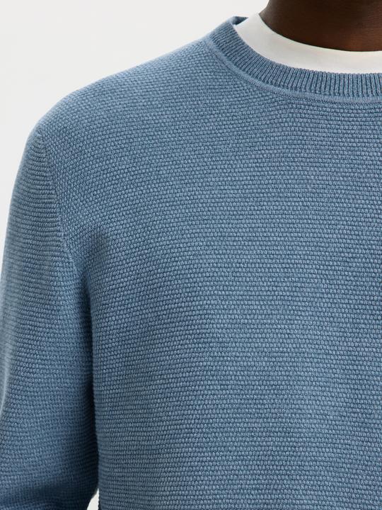 Produktbild Selected Slhross Ls Knit Structure Crew Neck Noos (S)