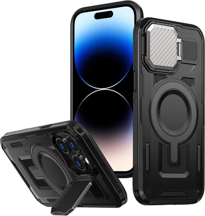 Produktbild Techsuit - CamVault MagSafe - iPhone 14 Pro - Black (Apple iPhone 14 Pro)