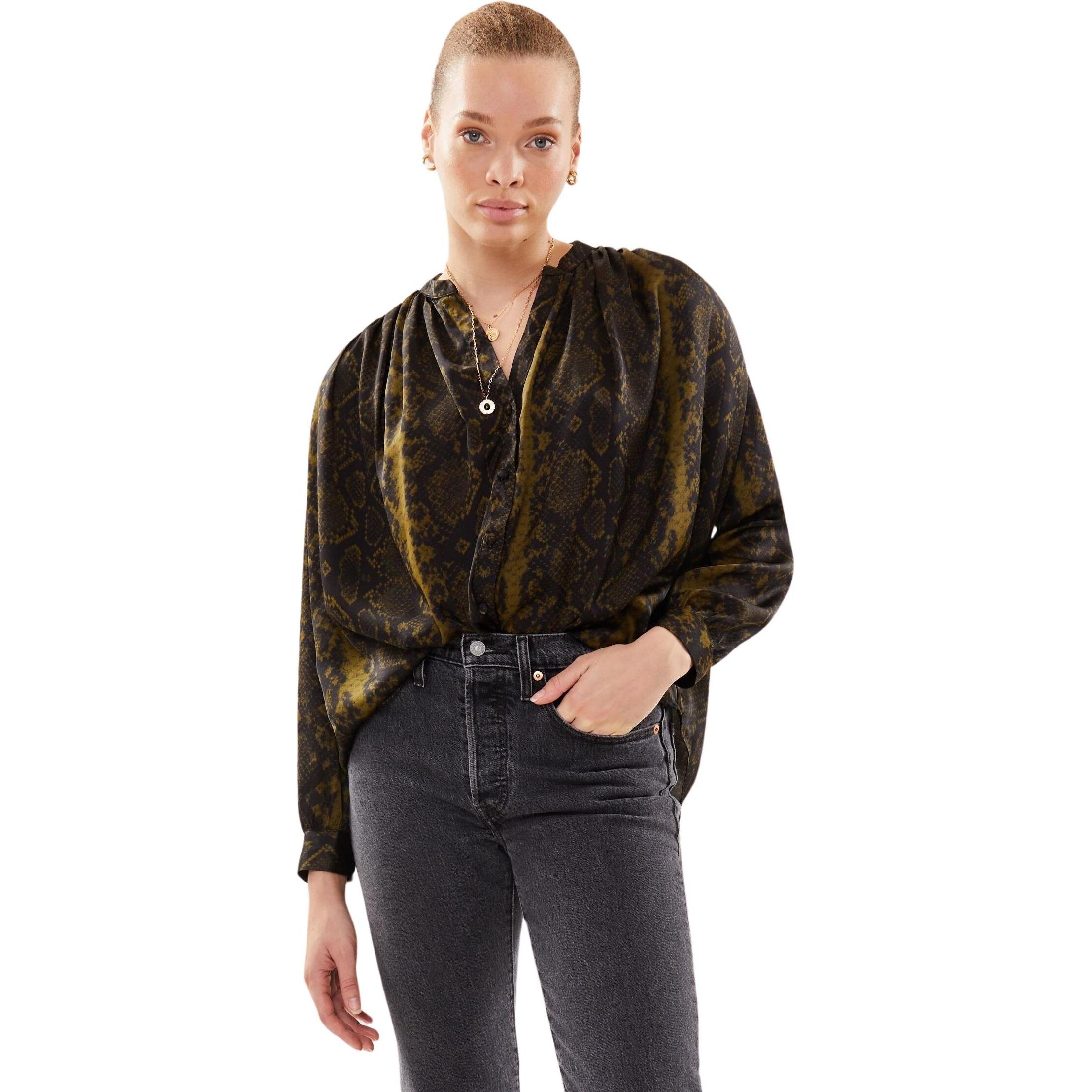Thumbnail - La Petite Étoile, Damen, Bluse, damenbluse arso, Mehrfarbig, (38)
