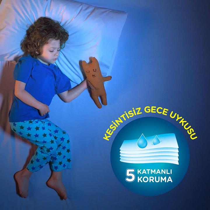 Immagine prodotto Huggies notti asciutte (Dimensione M, Pacco trasportabile, 10 pz.)