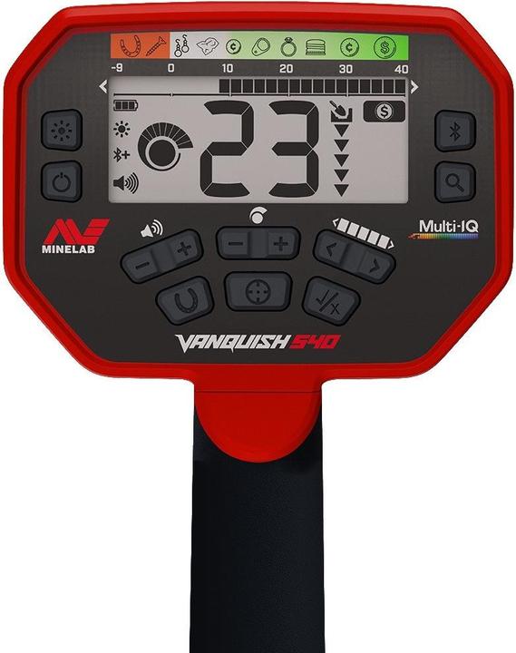 Actual product image Minelab VANQUISH 540 PRO-PACK nu met gratis PRO-FIND 20 Metaaldetector specialist.