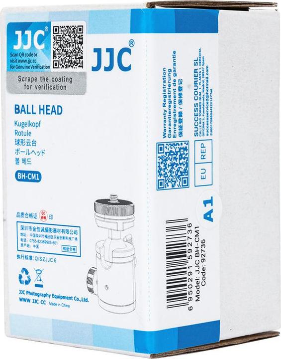 Produktbild JJC BH CM1 Ball Head (Kugelkopf)