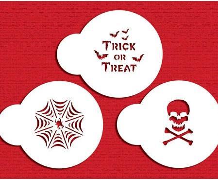 Actual product image Designer Stencils Mini trick or treat stencils