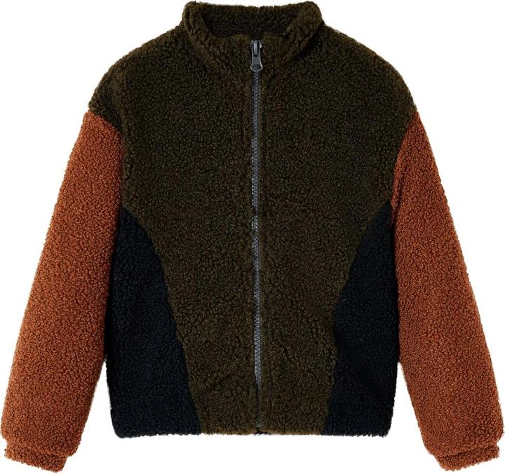 Produktbild VidaXL Kinderjacke 92,Material: 100 % Polyester,Farbe: Khaki (92)