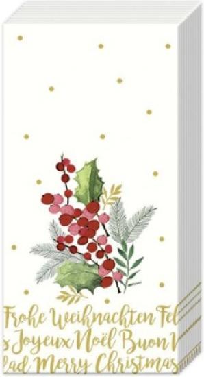 IHR Taschentuch Stechpalme