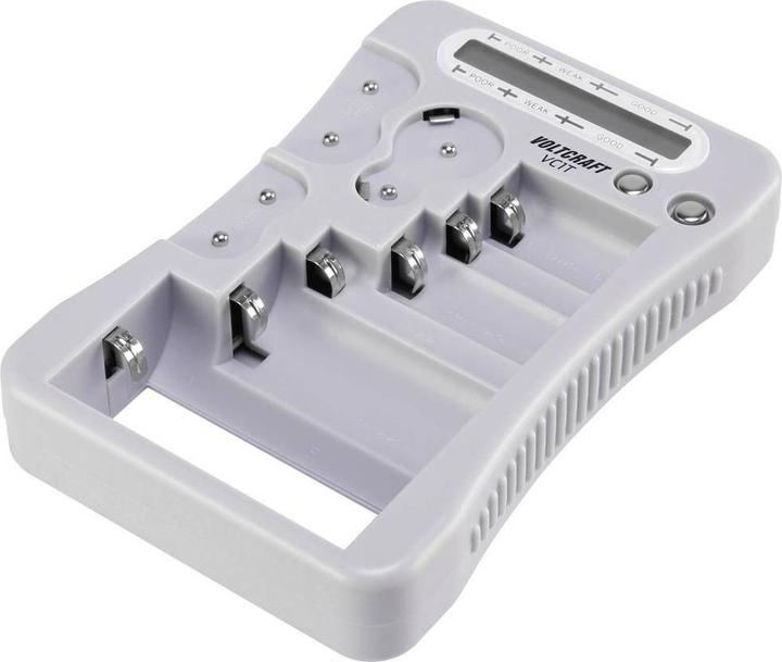 Produktbild Voltcraft Batterietester VC1T Messbereich (Batterietester) 1,5 V, 3 V, 6 V, 9 V