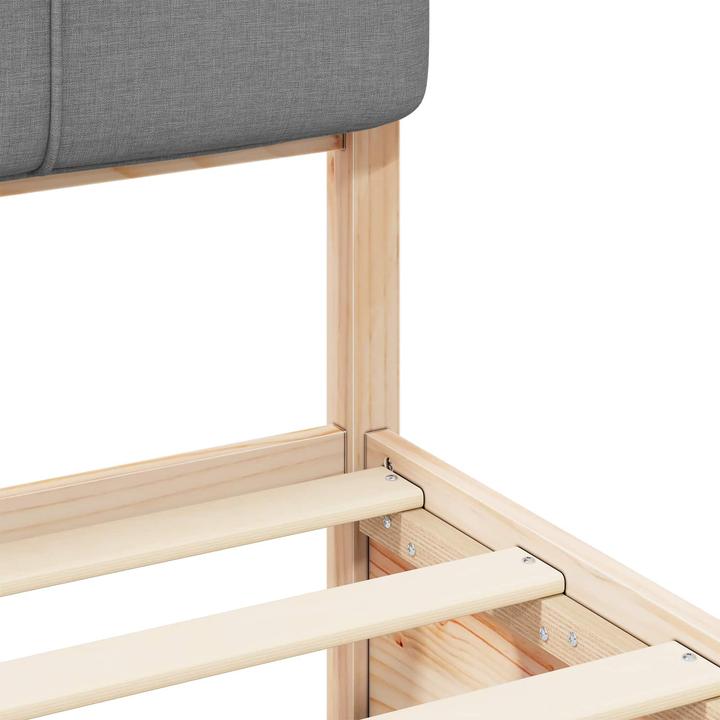 Actual product image vidaXL Moderner Bettrahmen (180 x 200 cm)