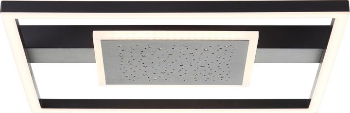 Actual product image Brelight Reno LED ceiling light 40x40cm black (3500 lm)