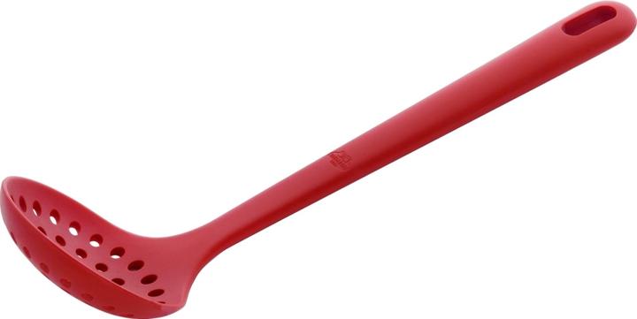 Zwilling Ballarini Silicone Slotted Spoon, red