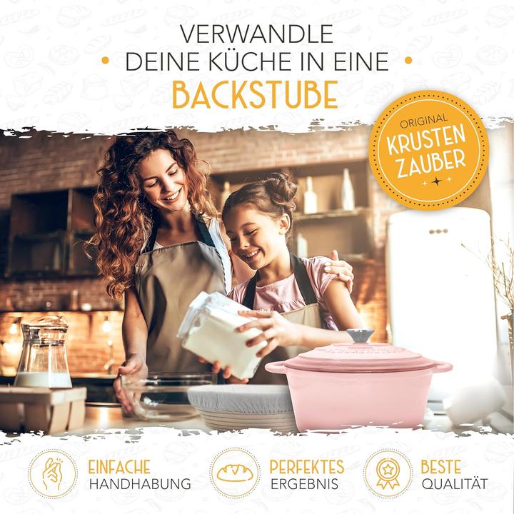 Produktbild Krustenzauber Brotbacktopf mit Gärkorb
