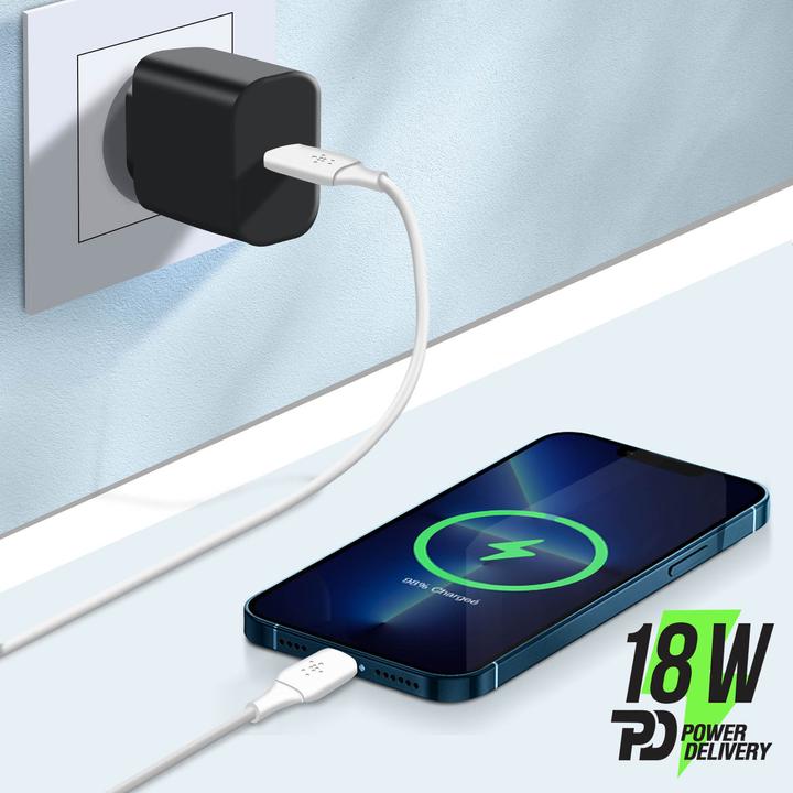 Actual product image Belkin USB C - Lightning (1 m, USB 2.0)