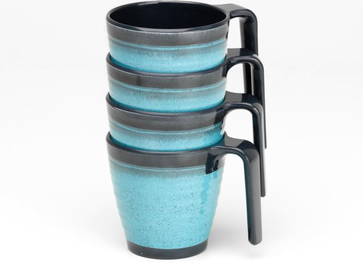 Productafbeelding Flamefield Stapelbecher m.Griff aqua 4SZ