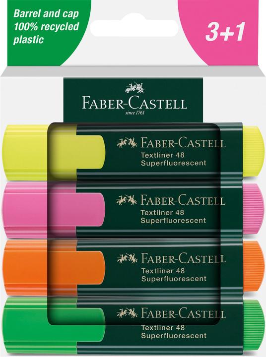 Produktbild Faber-Castell Textmarker (4x)