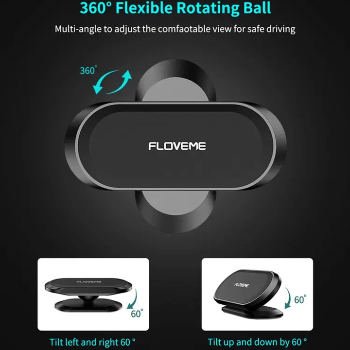 Produktbild PhoneLook FLOVEME Magnetischer universal Smartphone Halter Für Auto / Kühlschrank / Wand