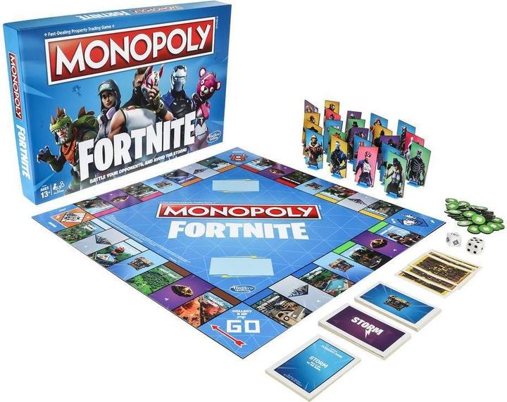 Actual product image Monopoly Fortnite (English)
