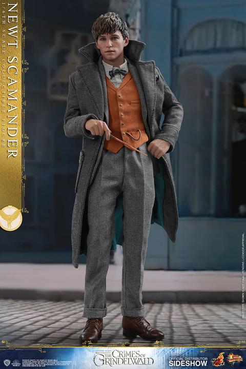 Actual product image Hot Toys Fantastic Beasts 2 "Newt Scamander" 1/6 Scale Figure