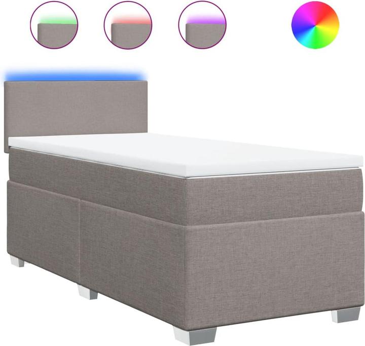 Actual product image vidaXL Boxspringbett (120 x 200 cm)